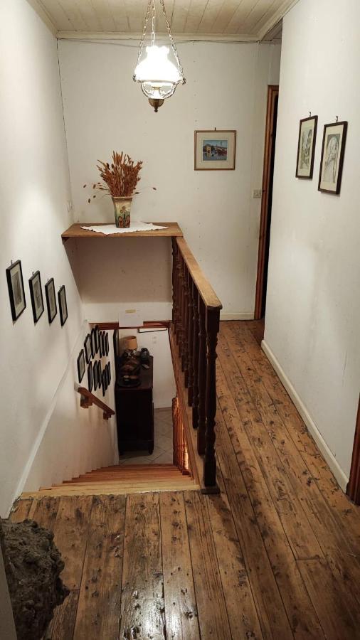 Retro Wooden House Gaios Villa Bagian luar foto